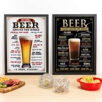 Kit Especial - Quadros Beer + Styles Around The World  - 45 x 33 cm