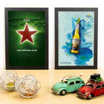 Kit Especial - Quadros Heineken + Corona - 33x22 cm