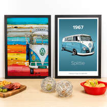 Kit Especial - Quadros Kombi  - 45x33 cm