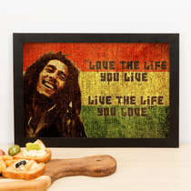 Quadro Bob Marley - 22x33 cm