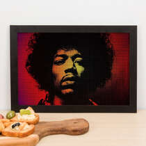 Quadro Jimi Hendrix - 23x33 cm