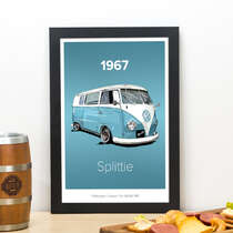 Quadro Kombi 1967 - 33x22 cm  