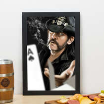 Quadro Lemmy Kilmister - 33x23 cm