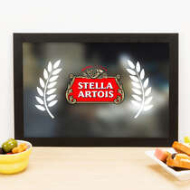 Quadro Stella Artois Grain - 33x22 cm  
