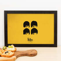 Quadro The Beatles  - 22x33 cm 