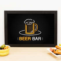 Quadro - Beer bar - 23x33 cm