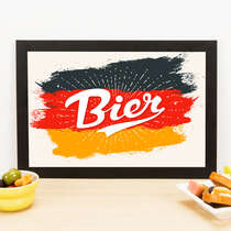 Quadro - Bier - 23x33 cm