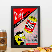 Quadro - Duff Beer - 33x22 cm