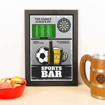 Quadro - Sports Bar - 33x23 cm