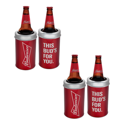 Kit Especial Budweiser 2 Cervegelas 600ml