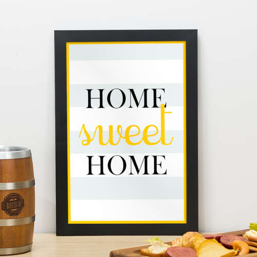 Quadro - Home Sweet Home - 33x22 cm